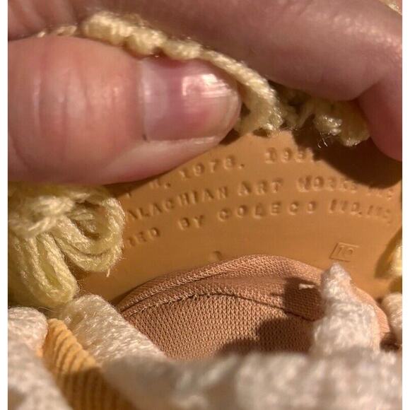 Cabbage Patch Kids Doll 1978 1982 Blonde Hair Green Eyes Dimples Pacifier #3 - Picture 12 of 12